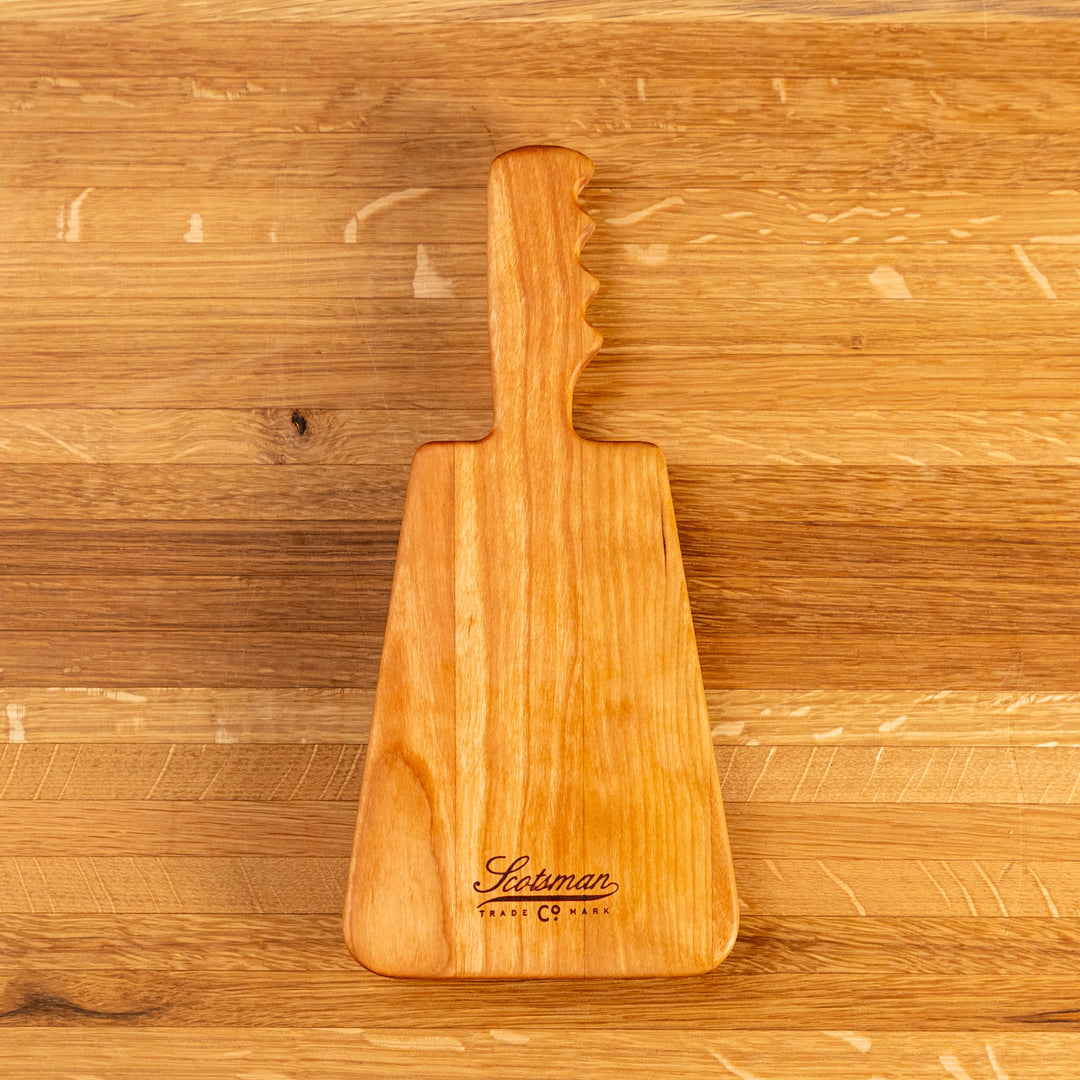 Cherry Cowbell Serving Board | Mississippi State Stacked