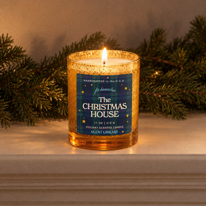 The Christmas House Candle