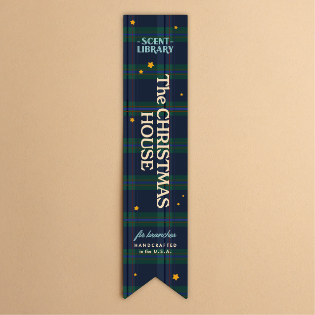 Scented Bookmark - The Christmas House