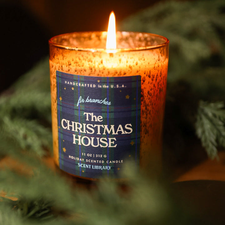 The Christmas House Candle
