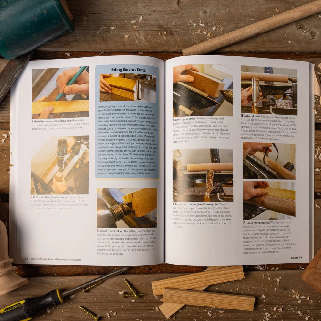 Complete Starter Guide to Woodturning on the Lathe – Laurel Mercantile