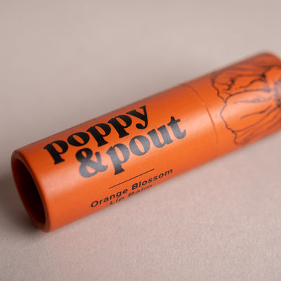 Poppy & Pout Orange Blossom Lip Balm