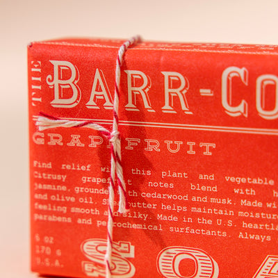 Barr-Co. Grapefruit Triple Milled Bar Soap