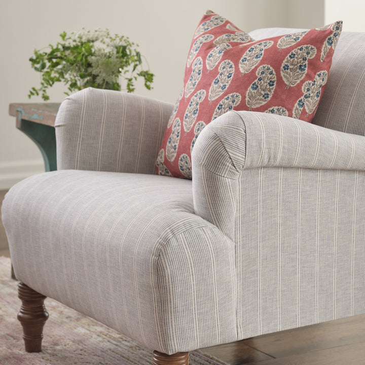 Emerson Chair - Putty Tybee Stripe