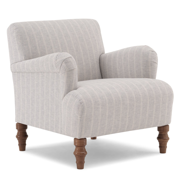 Emerson Chair - Putty Tybee Stripe