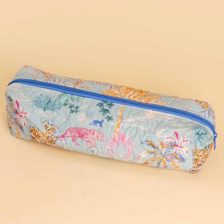 Erin &amp; Ben Co. Jungle Whisper Blue Hot Tools Bag