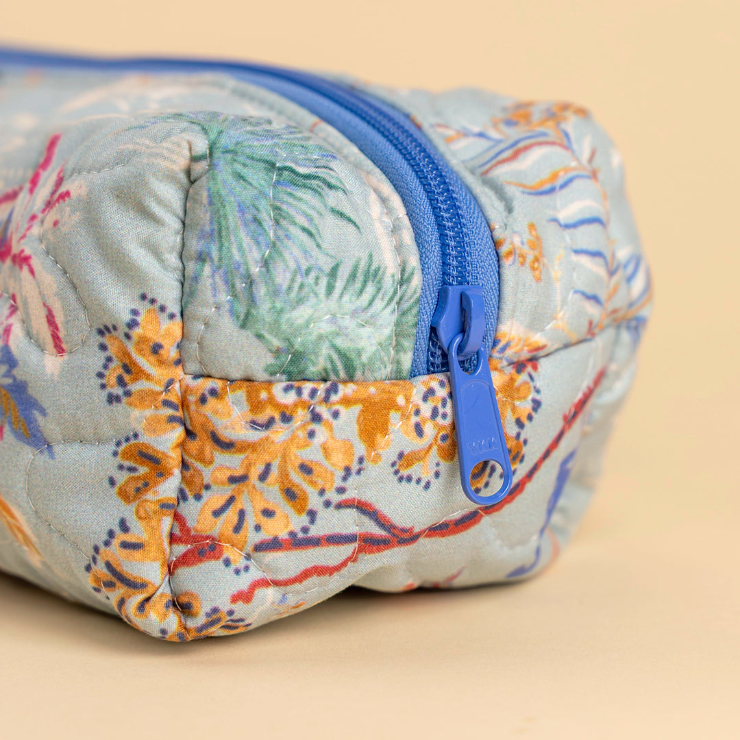 Erin &amp; Ben Co. Jungle Whisper Blue Hot Tools Bag
