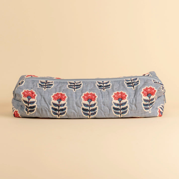 Erin &amp; Ben Co. Sadie Floral Blue Hot Tools Bag