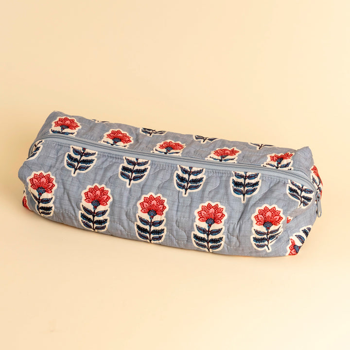Erin &amp; Ben Co. Sadie Floral Blue Hot Tools Bag
