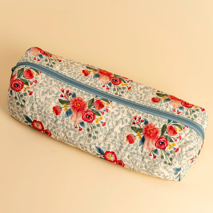 Erin &amp; Ben Co. Zara Floral Linen Hot Tools Bag