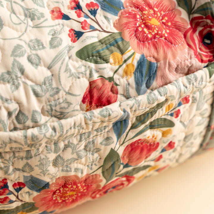 Erin &amp; Ben Co. Zara Floral Linen Weekender Duffle Bag