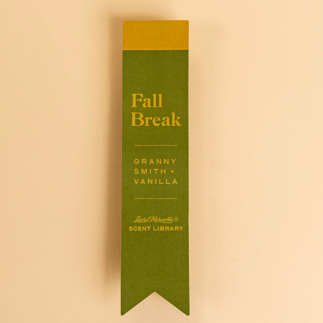 Scented Bookmark - Fall Periodical Collection