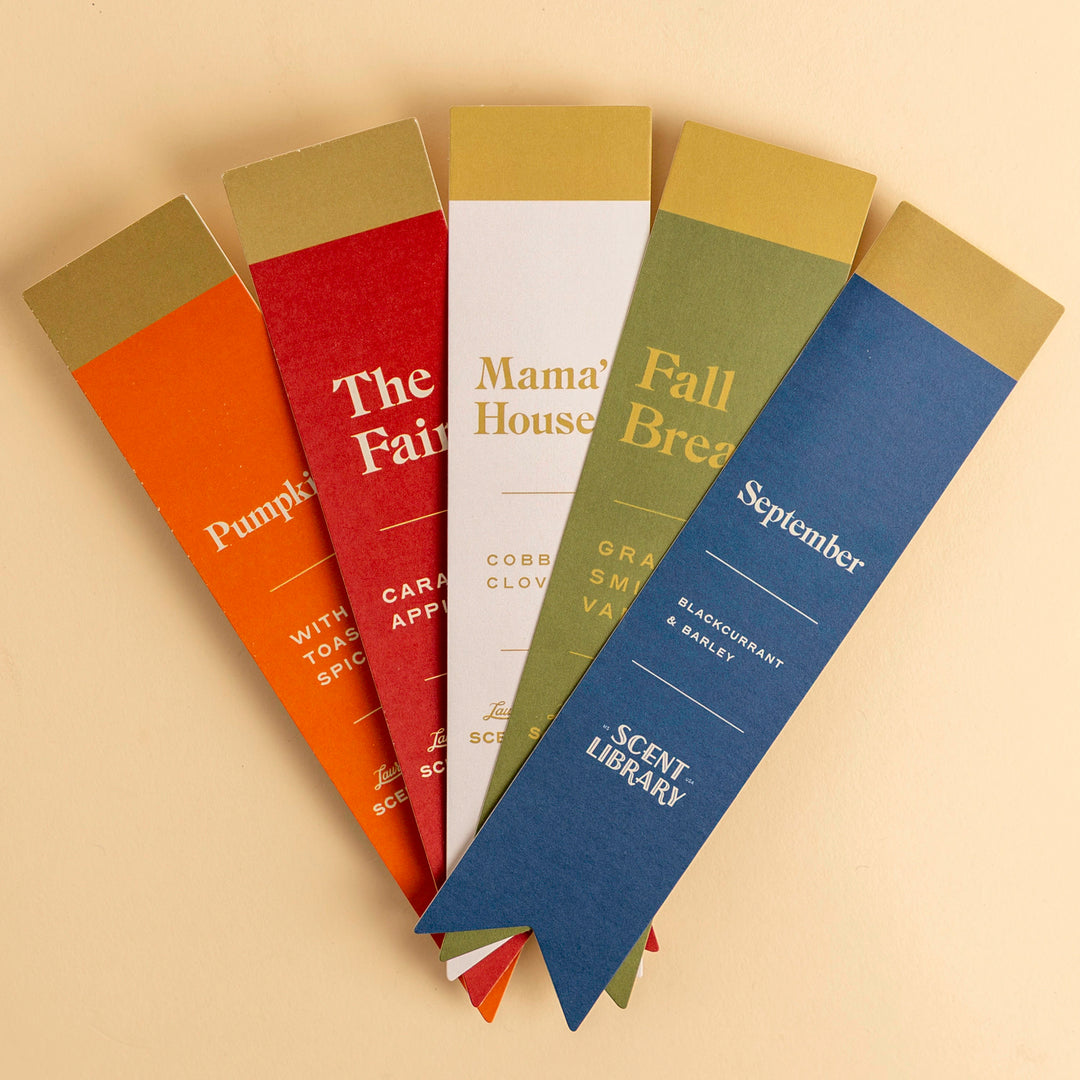 Scented Bookmark - Fall Periodical Collection | September