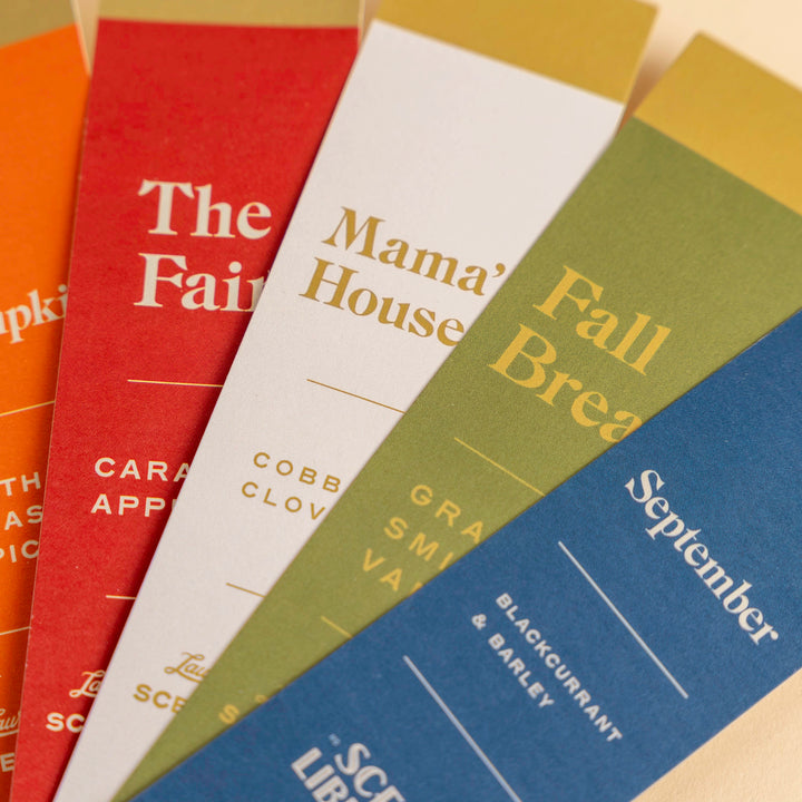 Scented Bookmark - Fall Periodical Collection | Mama&