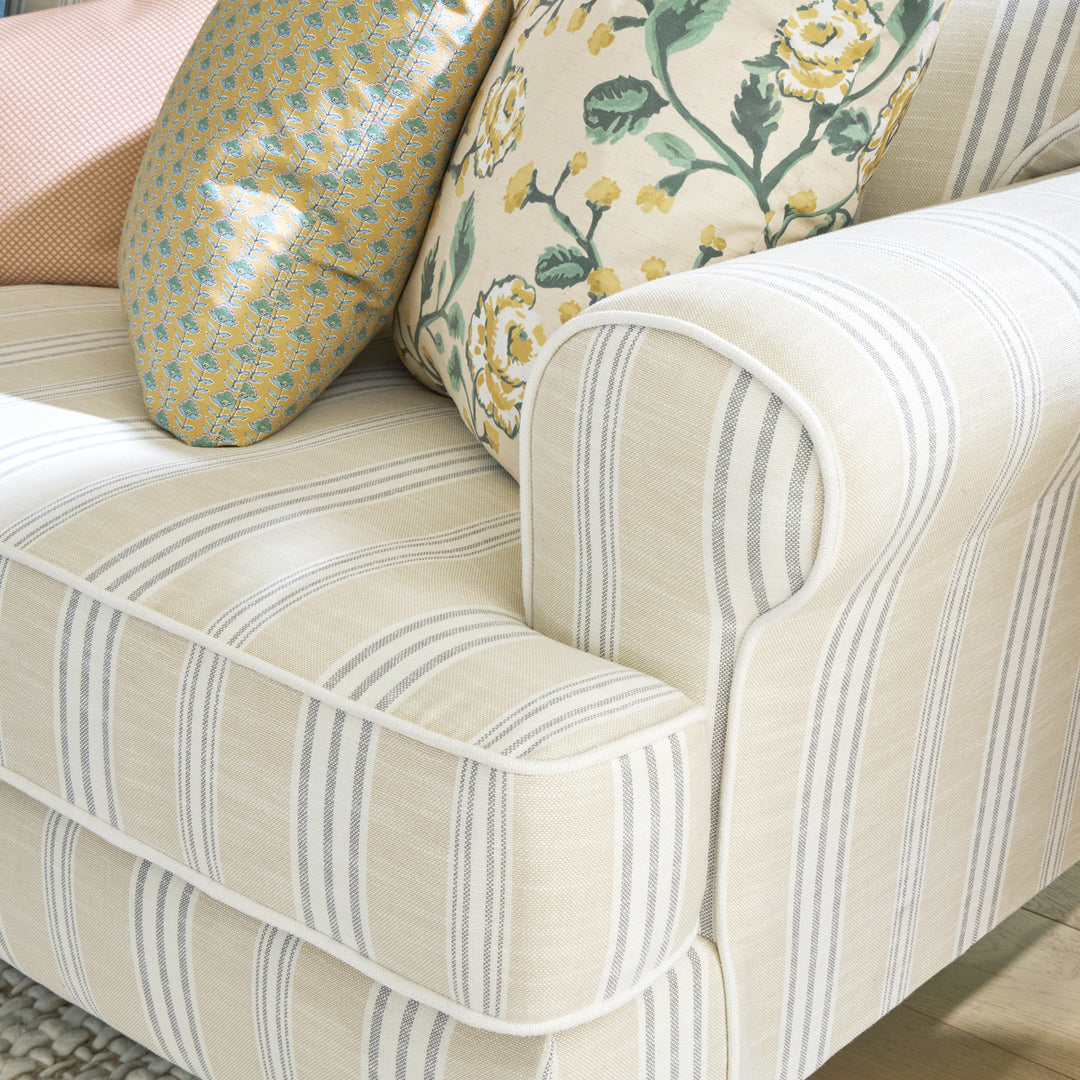 Faulkner Sofa - Twine Sundae Stripe