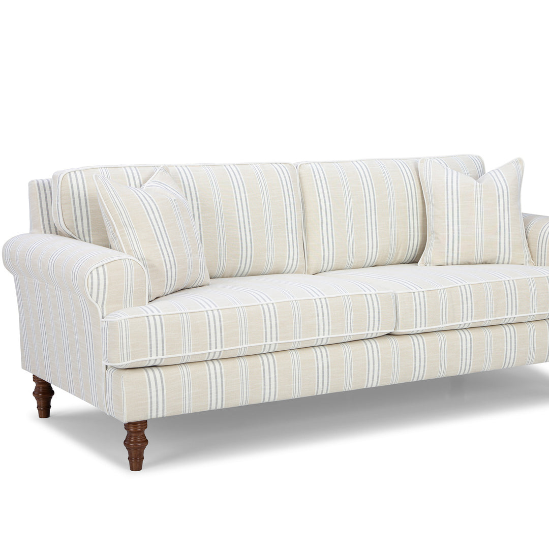 Faulkner Sofa - Twine Sundae Stripe