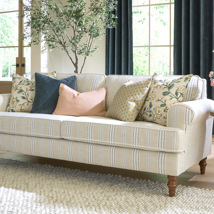 Faulkner Sofa - Twine Sundae Stripe