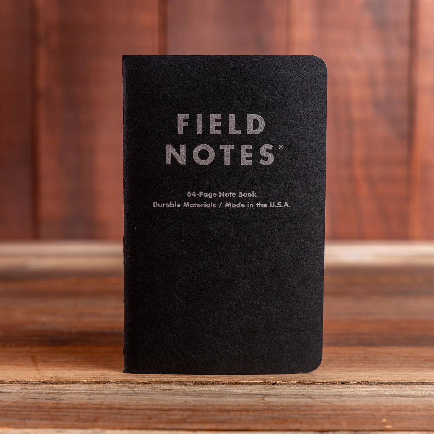 Field Notes Pitch Black Notebook