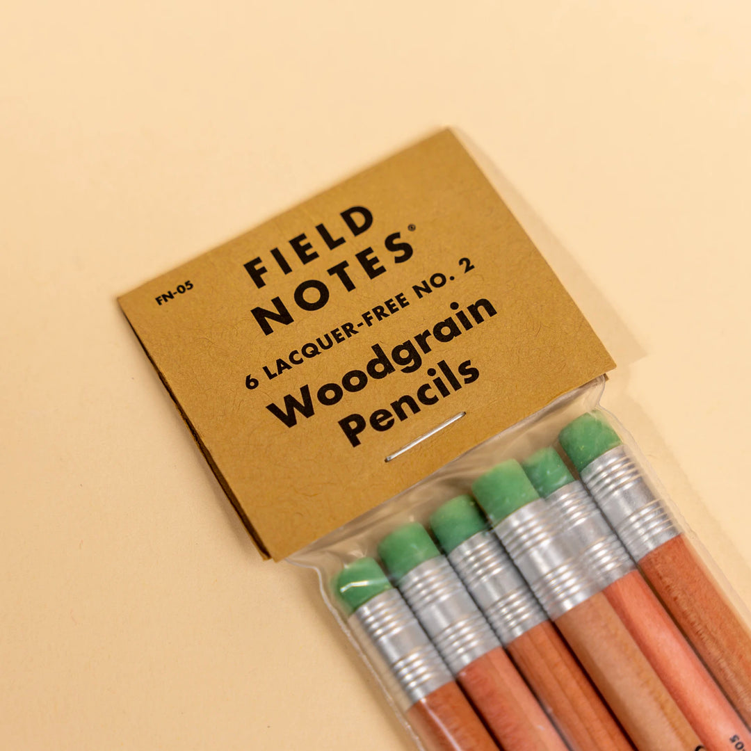Field Notes Woodgrain Pencils