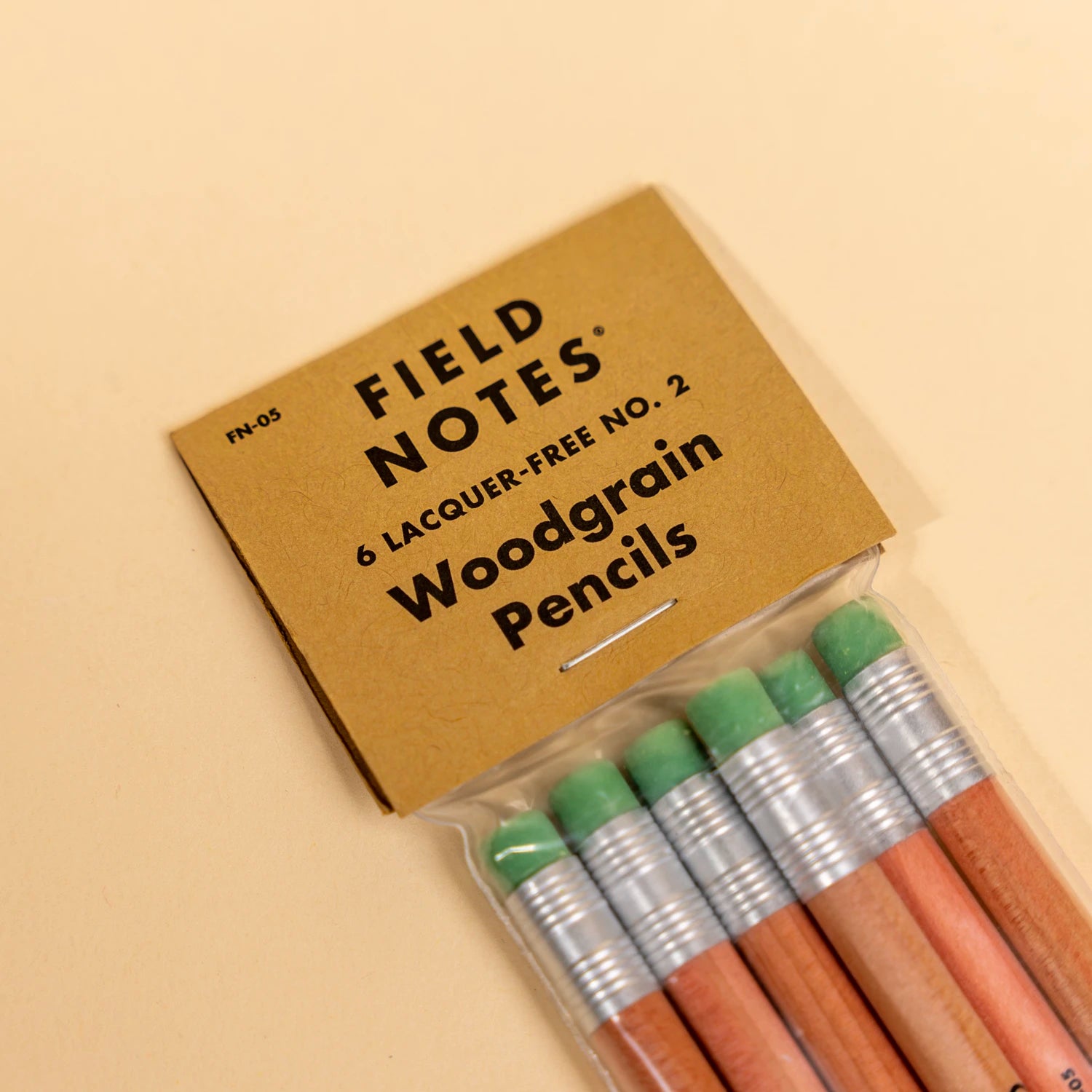 Wood Grain Pencils 6 pack ⎟FIELD NOTES⎟LE COMPTOIR AMERICAIN