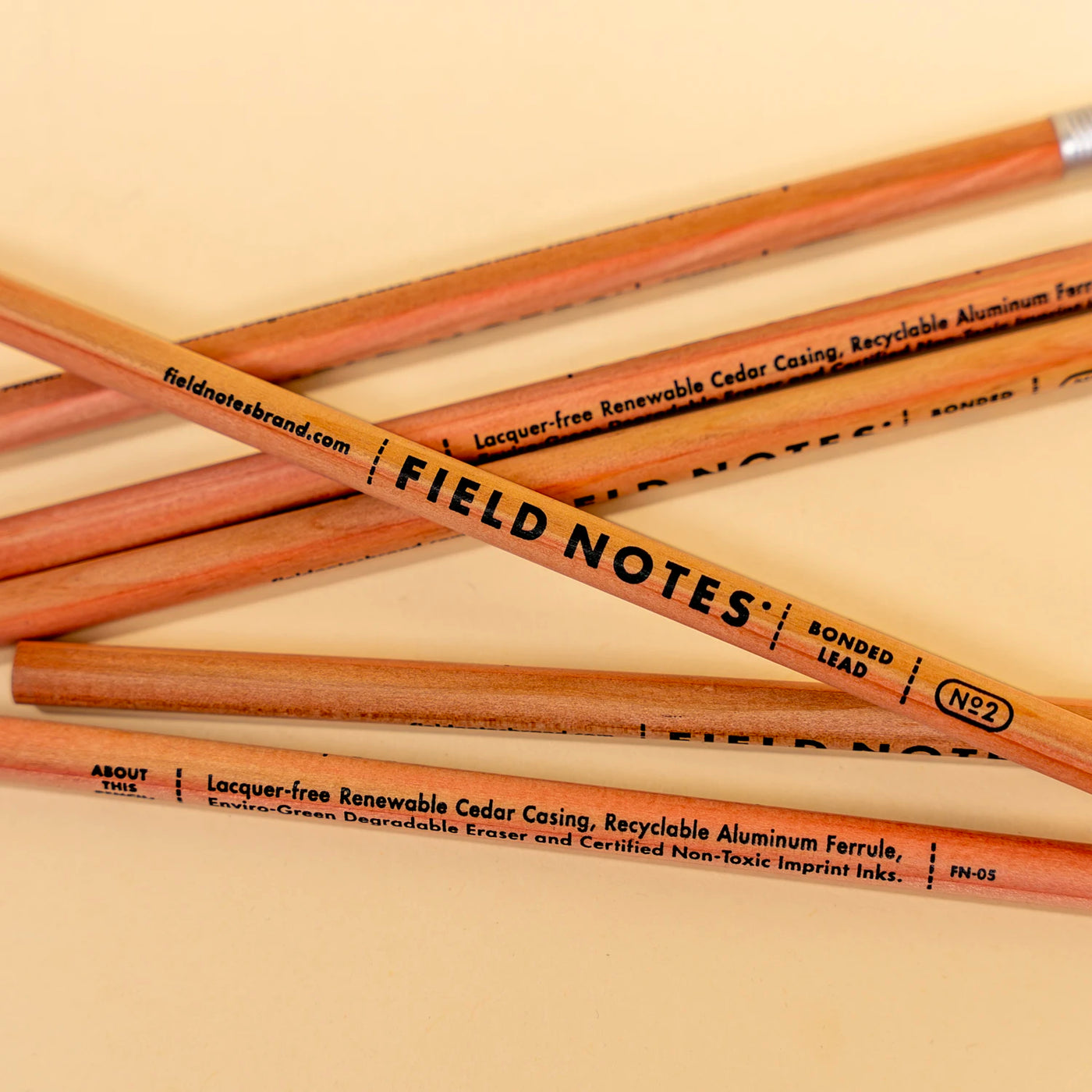 Field Notes Woodgrain Pencils