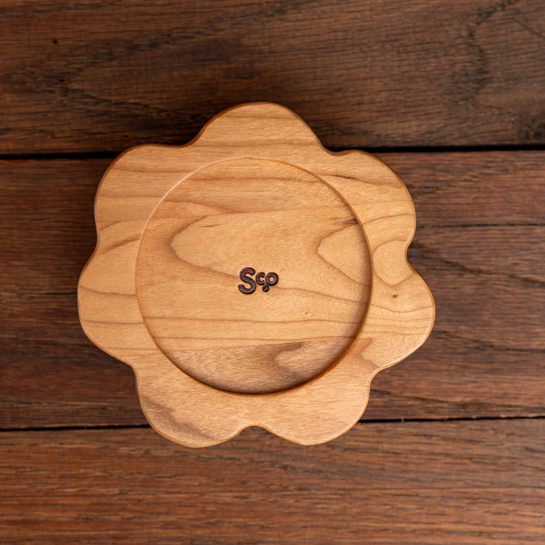 Flower Candle Coaster