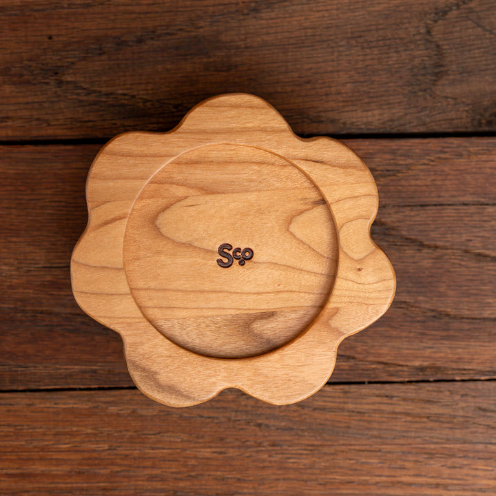 Flower Candle Coaster