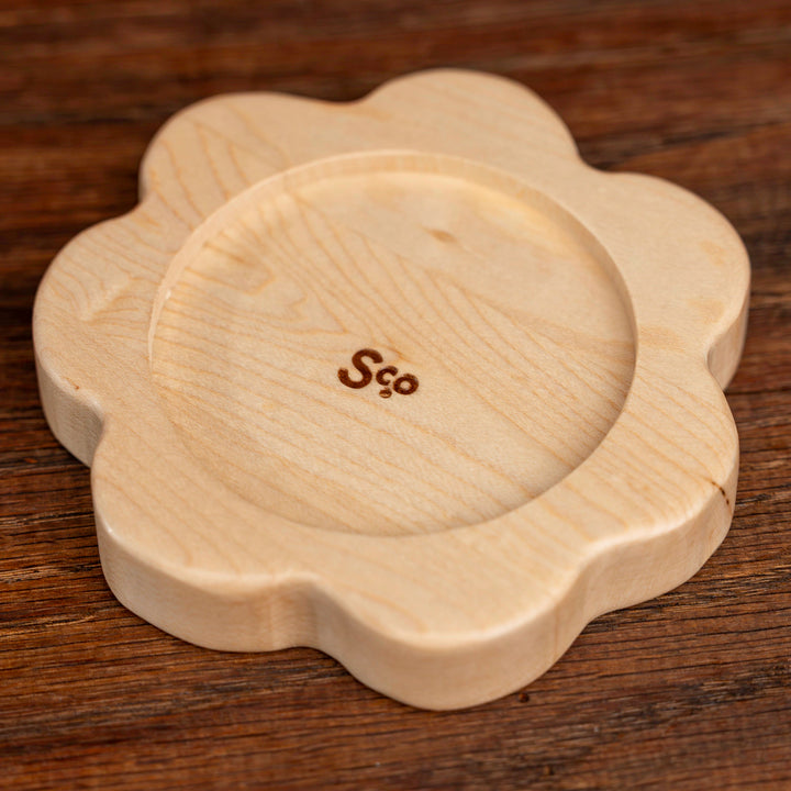 Flower Candle Coaster