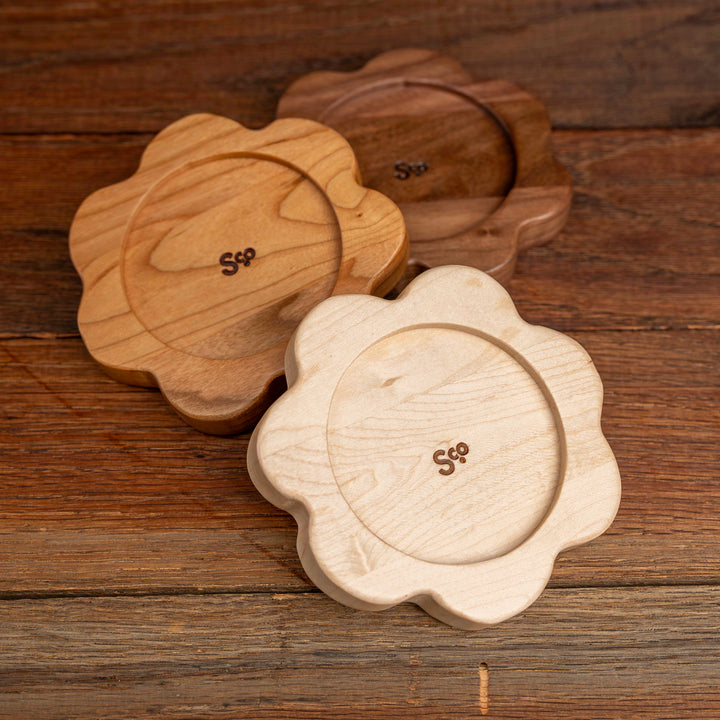 Flower Candle Coaster