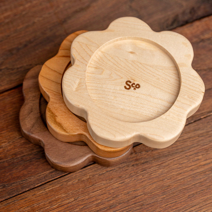 Flower Candle Coaster