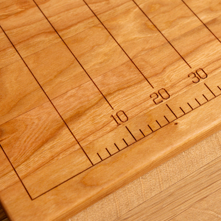 Cherry Southern Miss Football Field Serving Board