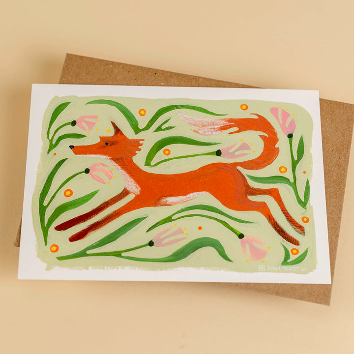Adam Trest Stationery | Fox Meadow Flat Card