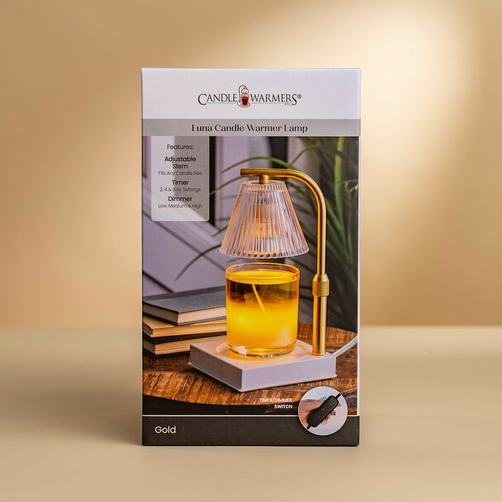 Gold Luna Candle Warmer Lamp