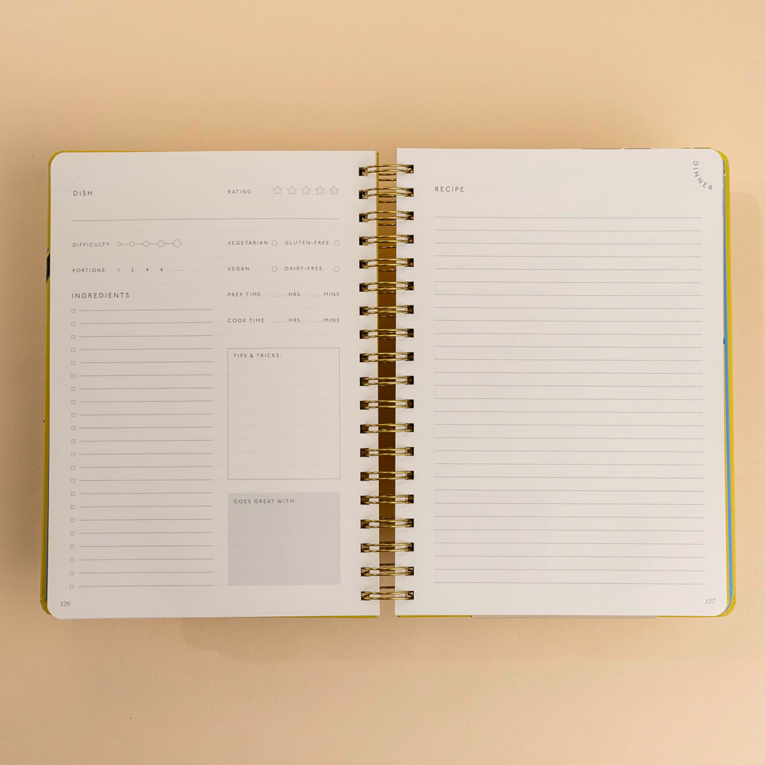 Hanging Fruits Recipe Journal