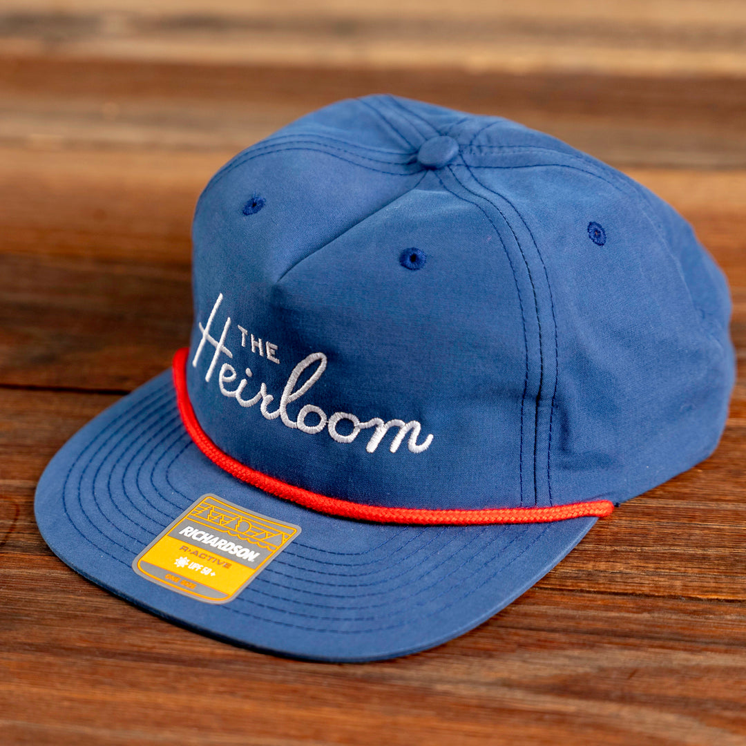 The Heirloom Navy Rope Cap