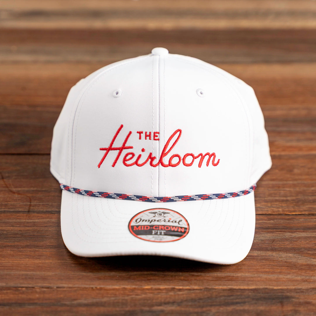 The Heirloom White Rope Cap