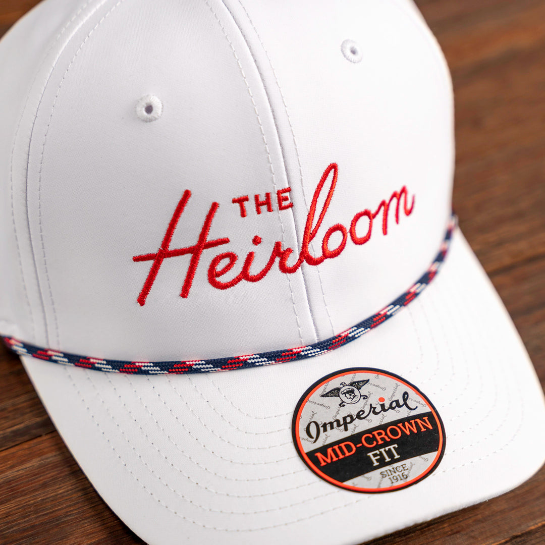 The Heirloom White Rope Cap