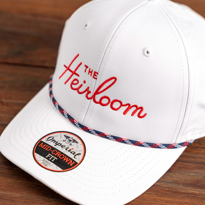 The Heirloom White Rope Cap