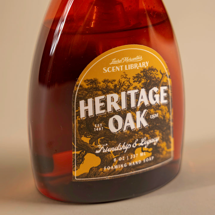 Heritage Oak Foaming Hand Soap