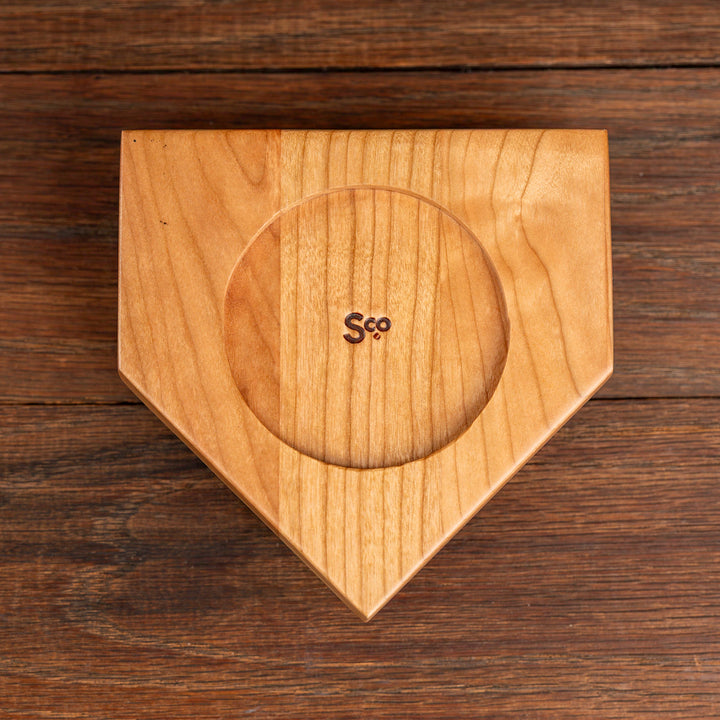 Home Plate Candle Coaster