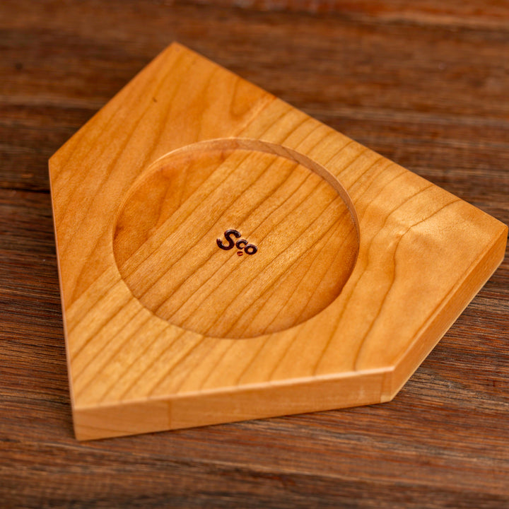 Home Plate Candle Coaster