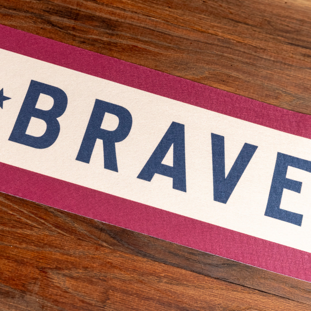Home of the Brave Felt Banner
