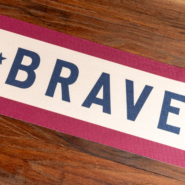 Home of the Brave Felt Banner