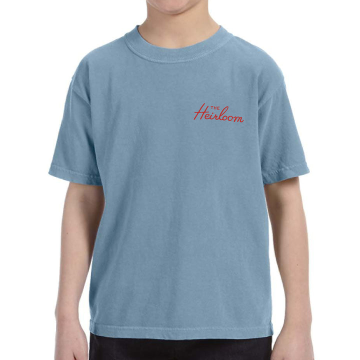 Hospitality is Our Legacy Pale Blue Youth T-Shirt