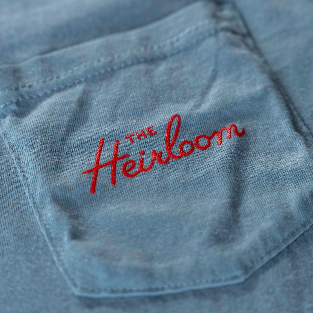 Hospitality is Our Legacy Pale Blue T-Shirt