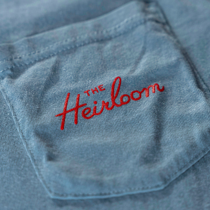 Hospitality is Our Legacy Pale Blue T-Shirt