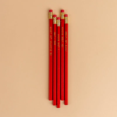 I love books language pencil set