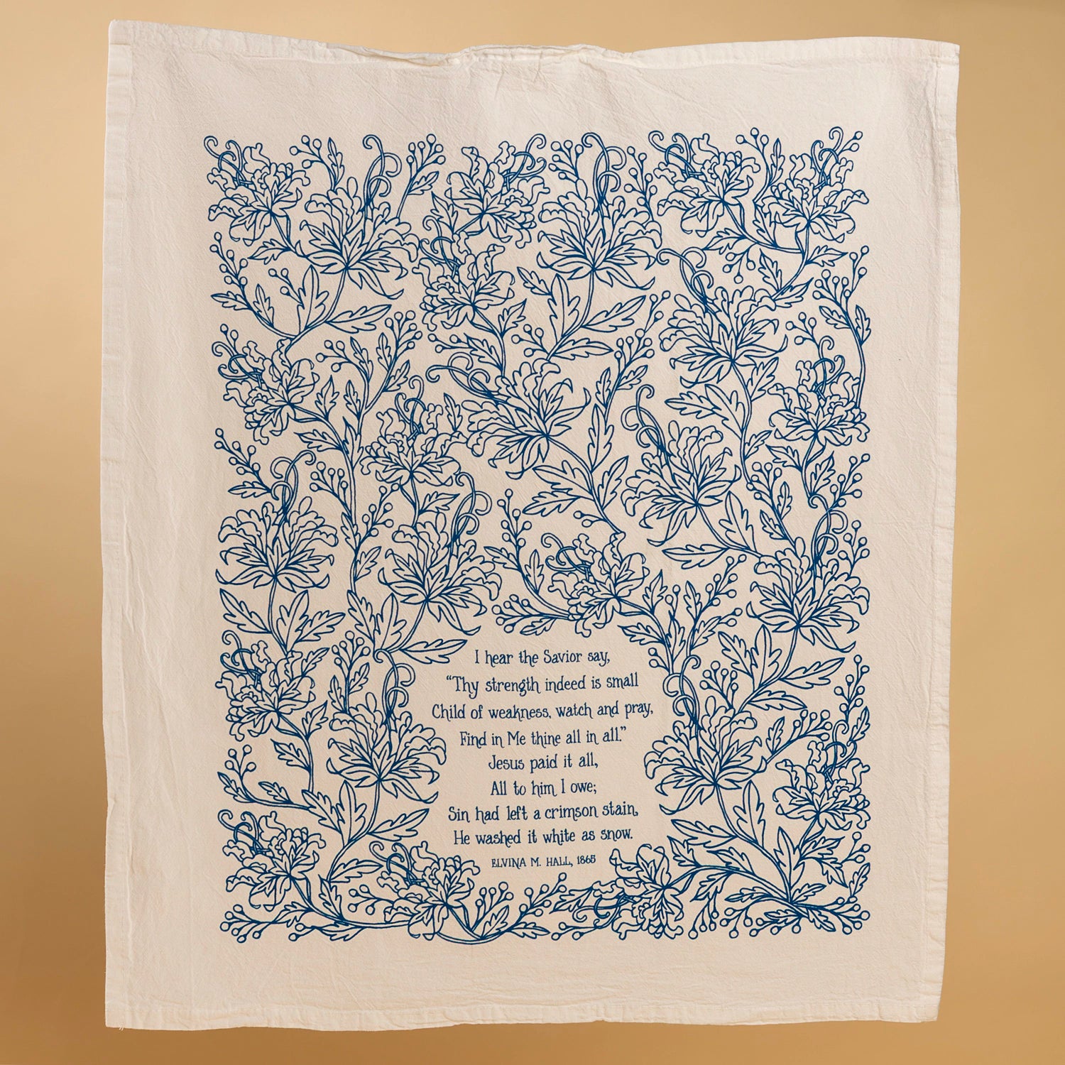 Laurel Mercantile In the Garden Hymn Tea Towel - Thumbnail 5