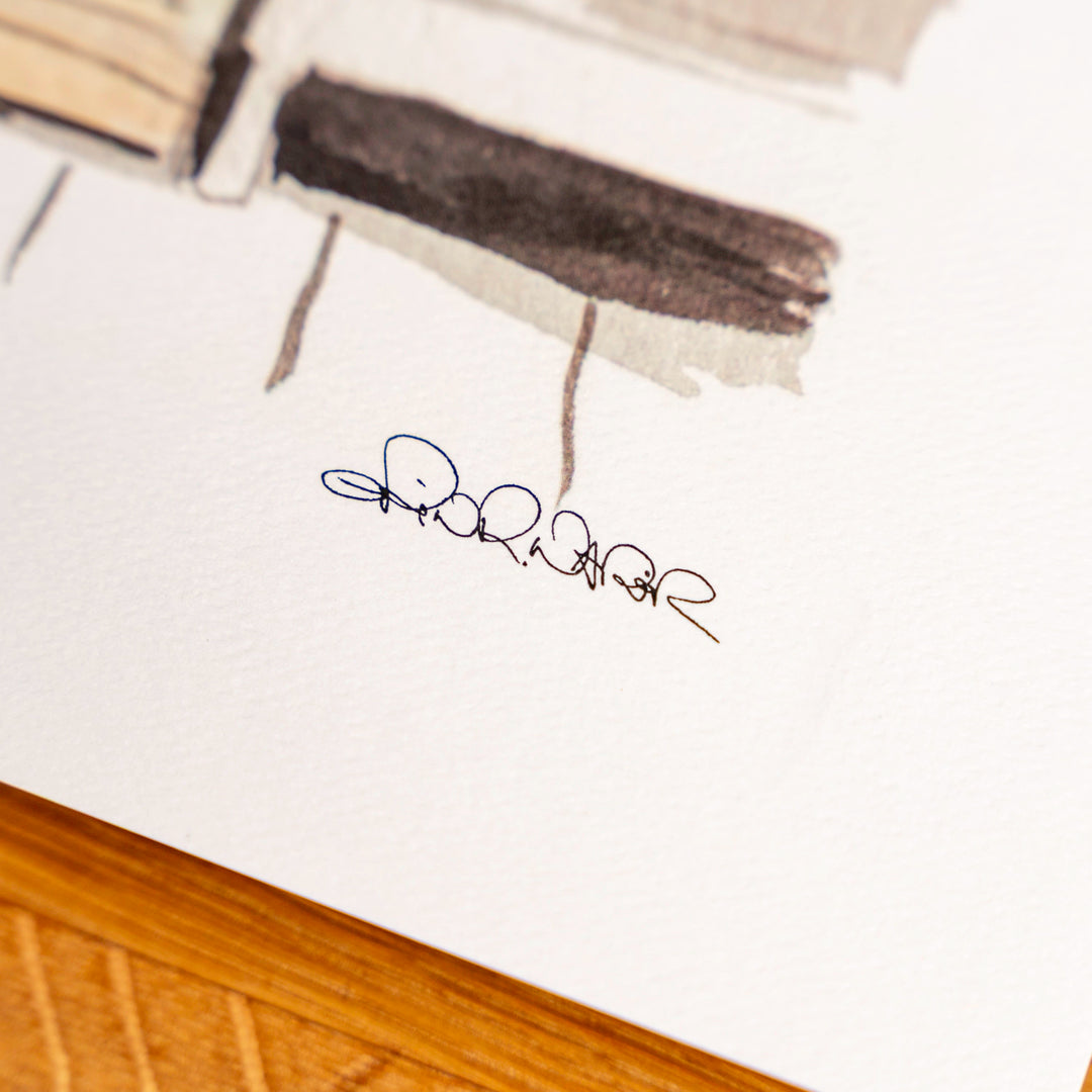 Kitchen Watercolor (11" X 14")