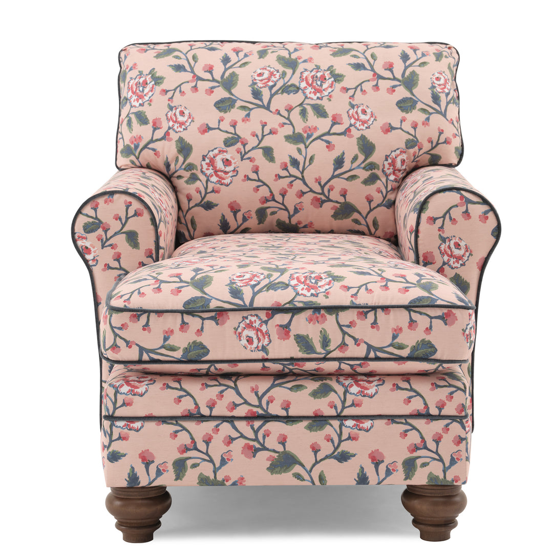 Kress Chaise Lounge - Blush Jack Floral